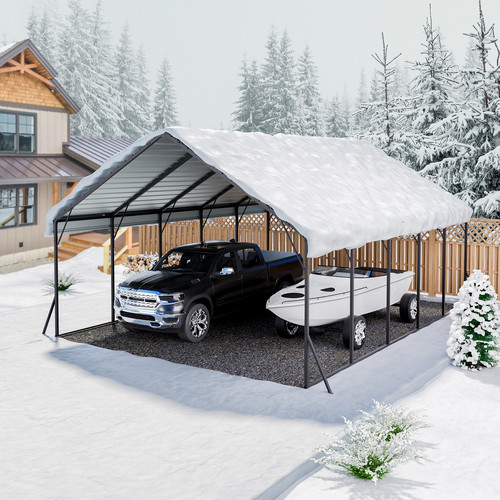 Carport 8x7 45x3 - 5,8x7,45x3,77m, tenda