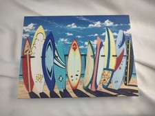 Quadro tavola da surf spiaggia