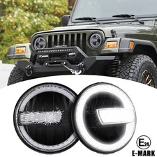 2x Faro led 7" pollici hi/lo