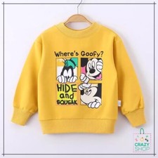 MAGLIA MICKEY MOUSE - TOPOLINO   KIDS ABBIGLIAMENTO PER BAMBINI GIALLA  MULTI 