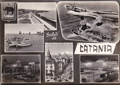 Catania saluti vedute - -,