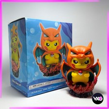 ACTION FIGURE POKEMON ? PIKACHU COSPLAY CHARIZARD ? STATUINA NUOVA VXO SHOP