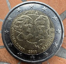 Belgio moneta 2 euro 2011