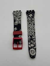 Swatch cinturino strap black 19mm