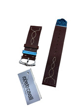 CINTURINO OROLOGIO ROBERTO CAVALLI nuovo PELLE MISURA ATTACCO ANSA 22MM