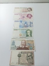 Serie Completa Banconote Della