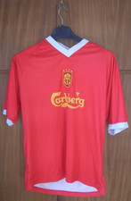 LIVERPOOL MAGLIA 10 OWEN JERSEY CALCIO CARLSBERG VINTAGE MARCA MULTI SPORT