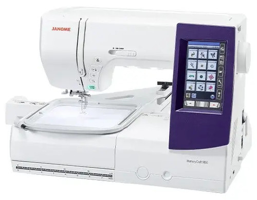 Janome memory craft 9850 - janome,