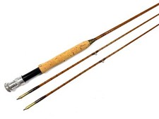 Hardy CC De France 9' Canna Trota Fly Rod con Punta di Ricambio e Borsa
