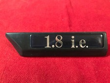 LANCIA DEDRA 1.8 IE LOGO SX SIGLA EMBLEMA FREGIO STEMMA SCRITTA TARGHETTA BADGE