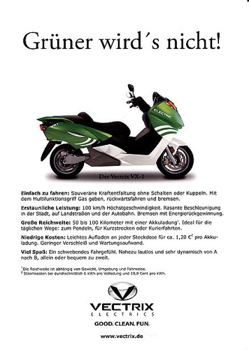 Vectrix depliant - vx-1,