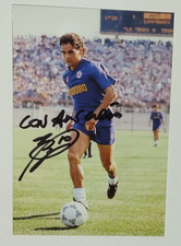 AUTOGRAFO ROBERTO BAGGIO FOTO