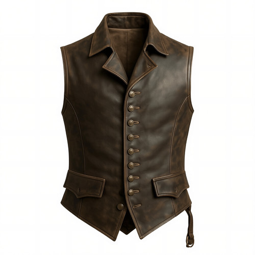 Gilet uomo pelle - uomo,