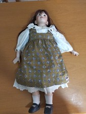 Bambola artistica Sigikid bambola in ceramica 68 cm. Buone condizioni Ceramica