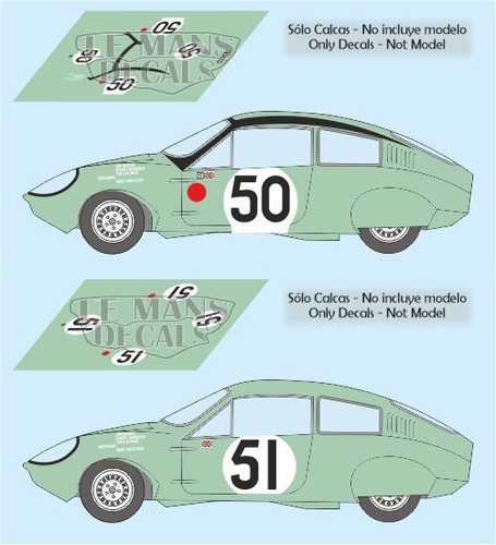 Decals marcos mini 1967 - decals,