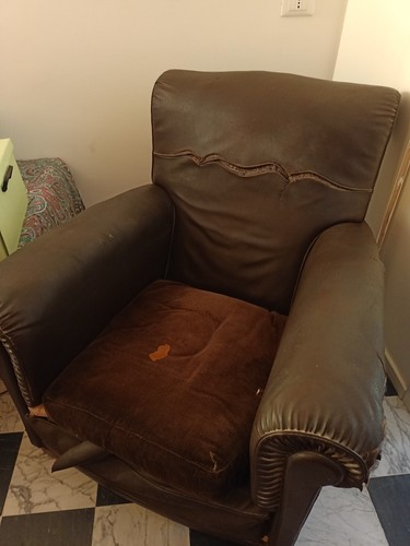 Poltrona pelle frau - pelle,