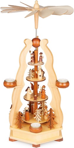 Piramide natale legno 55 - natale, in