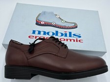 Mobile Ergonomia by Mephisto scarpe sneakers lacci pelle marrone uomo taglia 41
