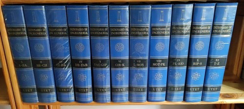 Dizionario ingegneria utet - dizionario, d'ingegneria