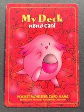Chansey Pokemon MY DECK SCHEDA