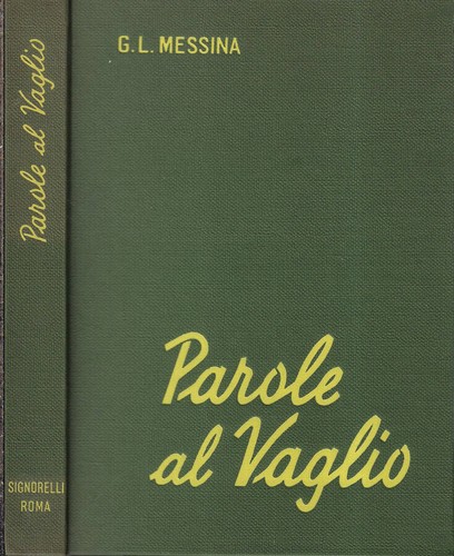 Parole vaglio prontuario - al,