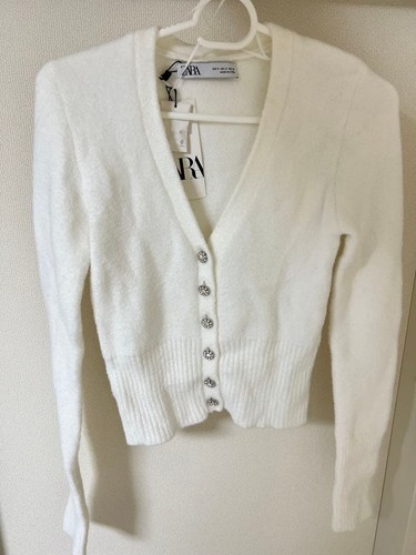 Zara bijou button knit - bijou,