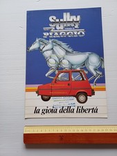 Casalini Sulky motore Piaggio SP 50 1989 depliant ITALIANO microauto originale