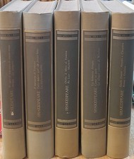 Lotto 5 Volumi di Shakespeare , UTET 1957-59-60