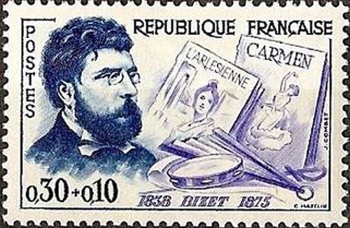 France yvert num - **, bizet