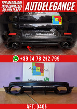 ?ART. 0405 DIFFUSORE ALFA ROMEO GIULIETTA LOOK QUADRIFOGLIO NERO LUCIDO?