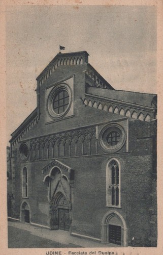 Cartolina udine friuli - cartolina,