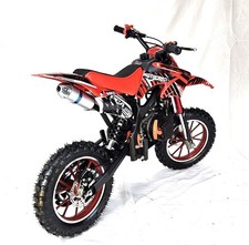 Mini Dirt Bike 50cc, 2 tempi, automatica, scrambler, consegna 24 ore. Stock Regno Unito