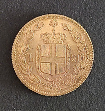 20 LIRE 1882 UMBERTO I ORO