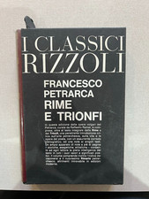 FRANCESCO PETRARCA-RIME E