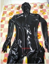 Latex gummi catsuit full cover