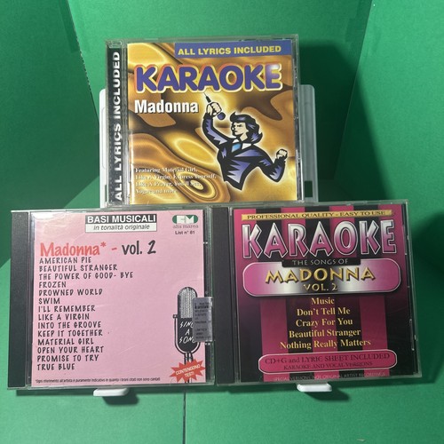 Madonna karaoke set - 3,