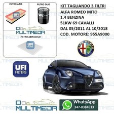 Kit tagliando filtri ufi - 3,