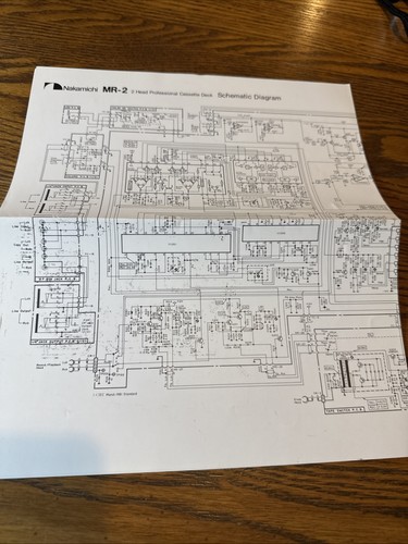 Diagramma schematico nakamichi - schematico,