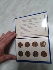 MEDAGLIA E FRANCOBOLLI SERIE 1961 PRODUZIONE ARTISTICA LORIOLI MILANO