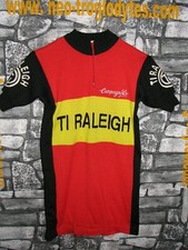 # Vintage Cycling Jersey Wool Maglia Ciclismo Bici Raleigh Campagnolo '70 Eroica