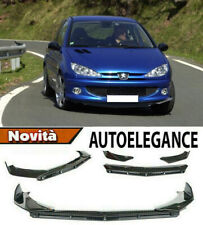 SPLITTER PEUGEOT 206 LIP NERO