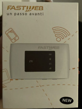 Router 4G LTE Cat. 4 Fastweb Mobile Wifi ZTE MF920V LTE Hotspot X Qualsiasi SIM