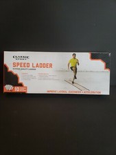 Speed Ladder. New. 11 rung 15' ladder with carry bag and 10 training cards
