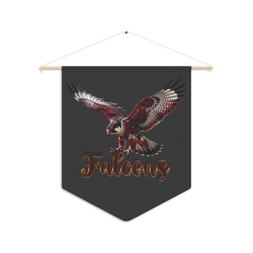 Falcons vintage hawk pennant - vintage,