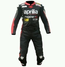 Tuta Moto Aprilia Uomo Pelle