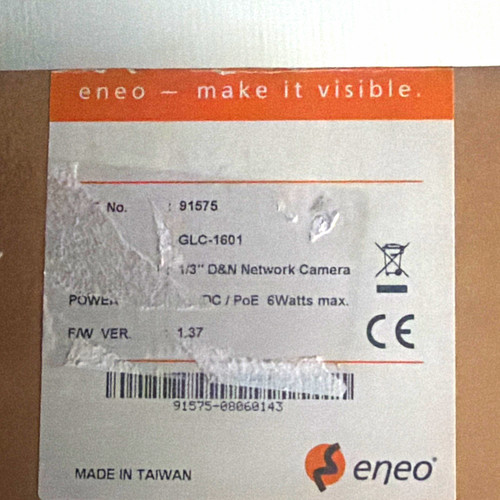 Eneo glc 1601 telecamera - eneo,