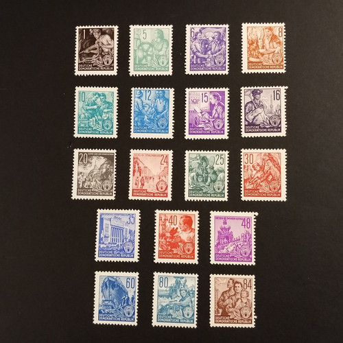 Germania ddr 1953 - ddr, 1953/