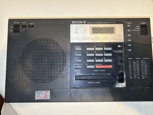 Sony icf 2001 ssb - icf-2001, fm/am/sw/ssb/cw