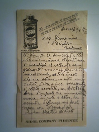 Lettera carta pubblicitaria - lettera,