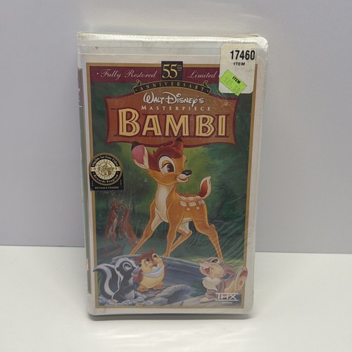 Disney bambi vhs - bambi, tape